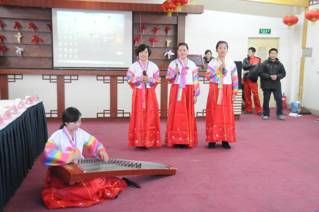 中韩学生才艺汇报 中韩学生才艺汇报